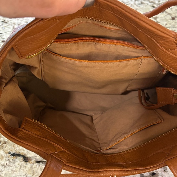 Leather HOBO Shoulder Bag - Picture 3 of 4